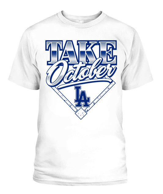 Take October LA Shirt Unisex T-Shirt White