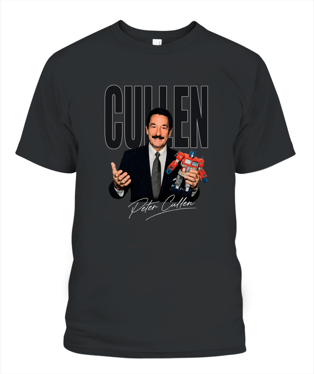 Peter Cullen Signature Shirt Unisex T-Shirt Black