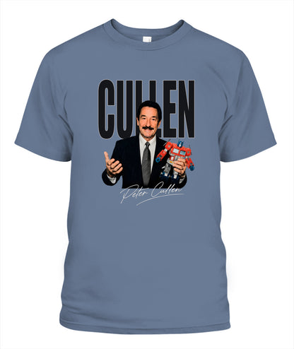 Peter Cullen Signature Shirt Unisex T-Shirt Blue Jean