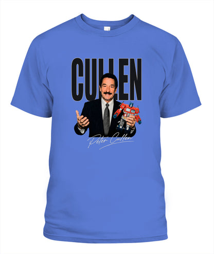 Peter Cullen Signature Shirt Unisex T-Shirt Flo Blue