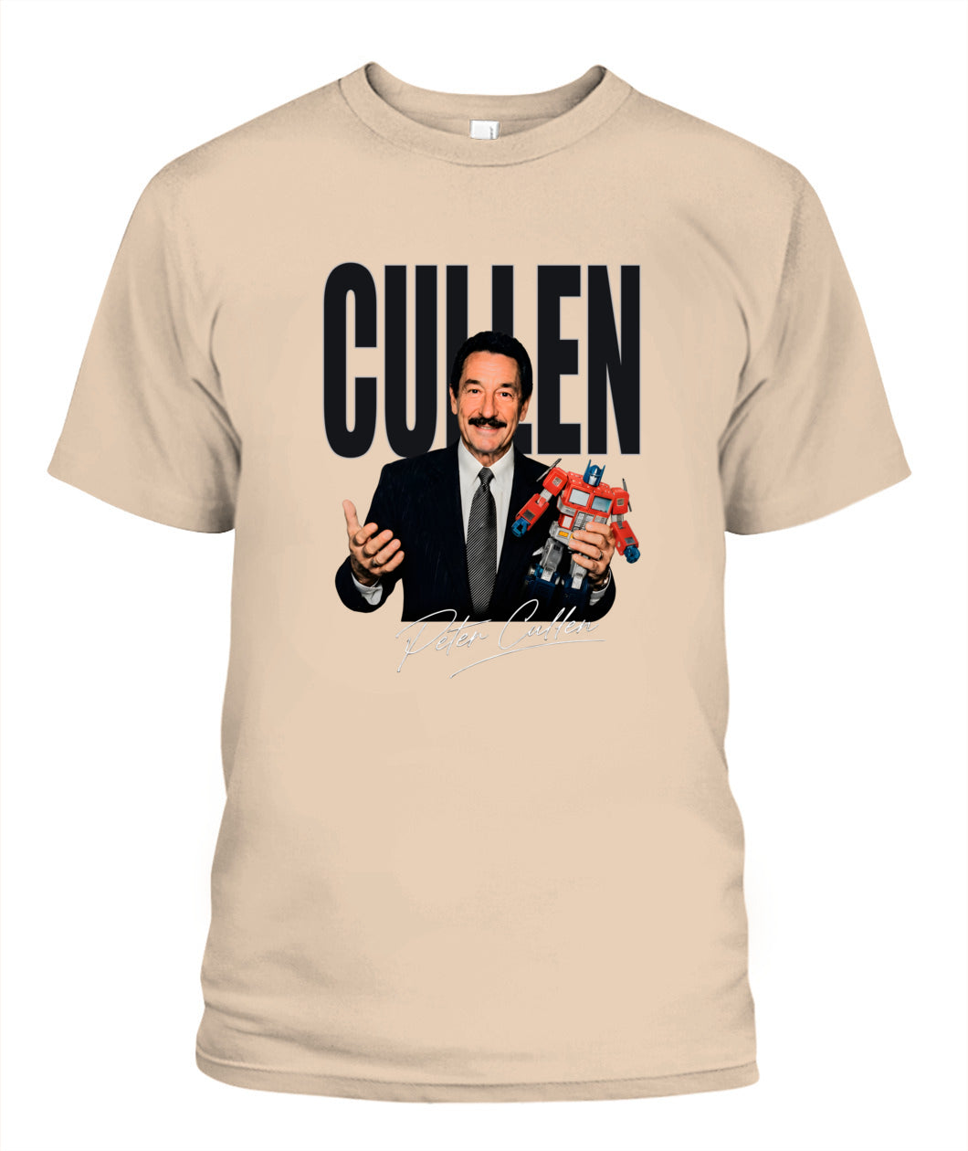 Peter Cullen Signature Shirt Unisex T-Shirt Ivory