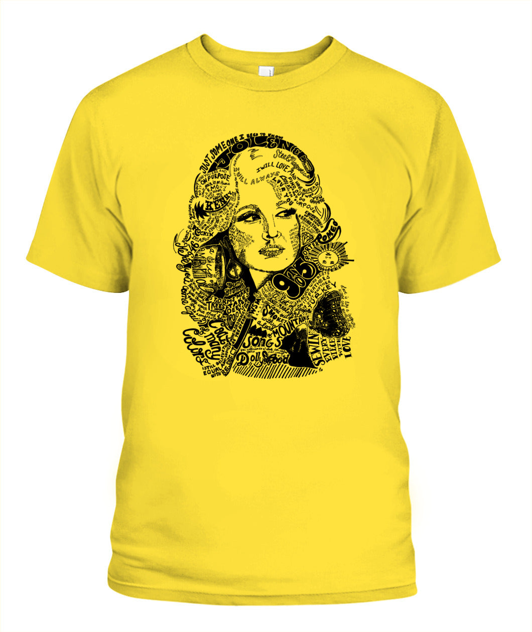 Dolly Parton Immortal Songs Shirt Unisex T-Shirt Banana