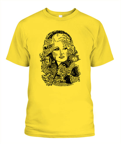 Dolly Parton Immortal Songs Shirt Unisex T-Shirt Banana