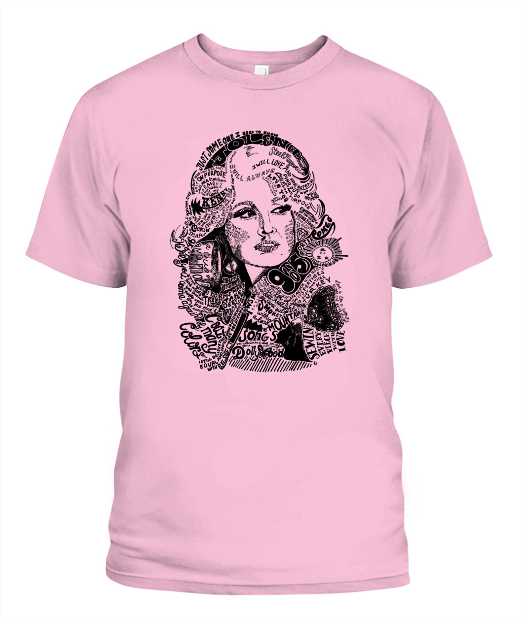 Dolly Parton Immortal Songs Shirt Unisex T-Shirt Blossom