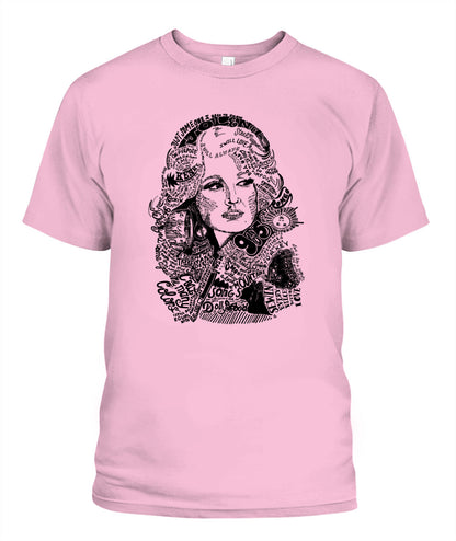 Dolly Parton Immortal Songs Shirt Unisex T-Shirt Blossom