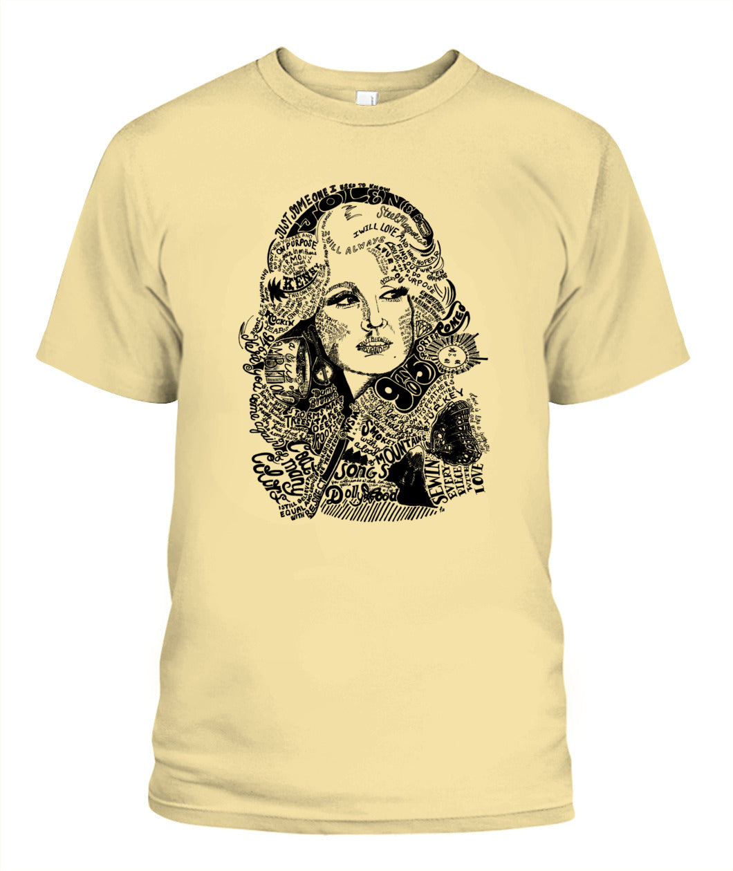 Dolly Parton Immortal Songs Shirt Unisex T-Shirt Butter