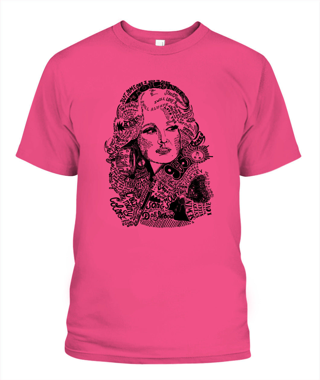 Dolly Parton Immortal Songs Shirt Unisex T-Shirt Crunchberry
