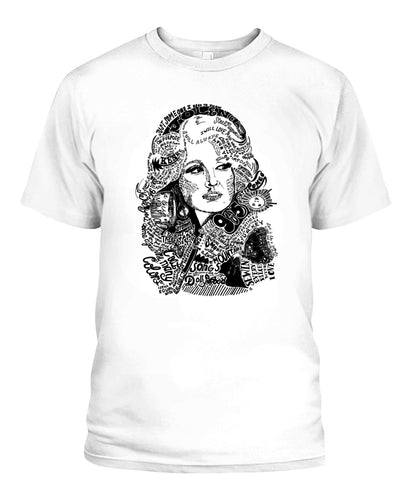 Dolly Parton Immortal Songs Shirt Unisex T-Shirt White