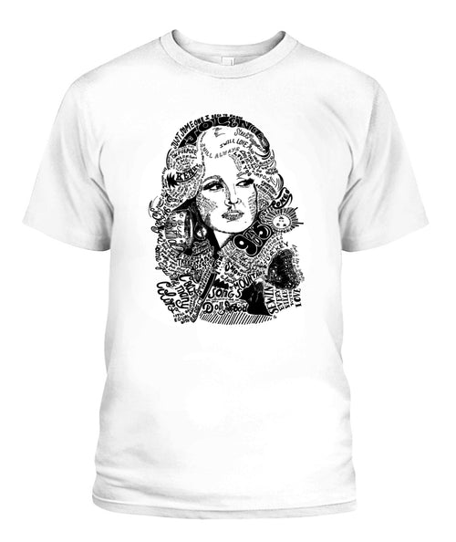 Dolly Parton Immortal Songs Shirt Unisex T-Shirt White