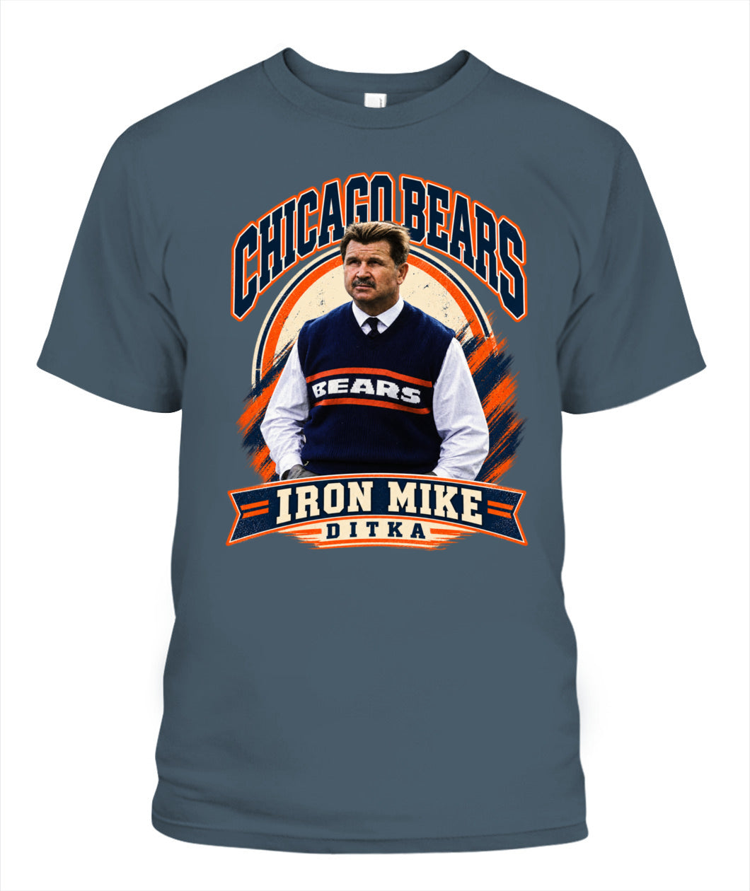 Iron Mike Ditka Shirt Unisex T-Shirt Dark Heather Apparel