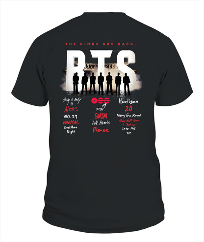 BurgerPrints [Double Sided] Arirang Tracklist V-Neck Shirt