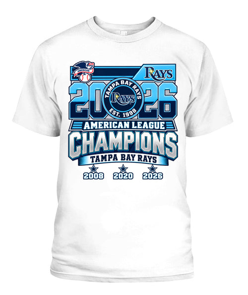 Rays ACLS Champions Dates Shirt Unisex T-Shirt White