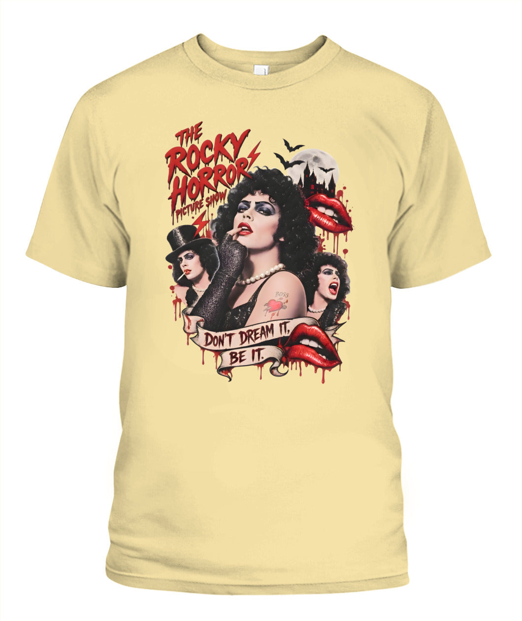 Tim Curry The Rocky Horror Shirt Unisex T-Shirt Butter