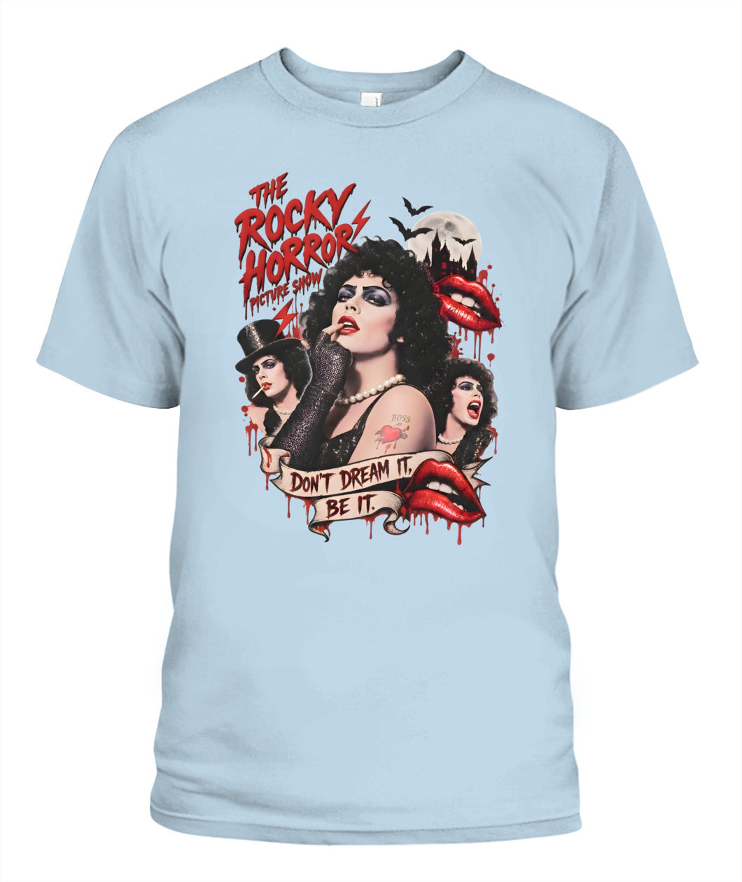 Tim Curry The Rocky Horror Shirt Unisex T-Shirt Chambray