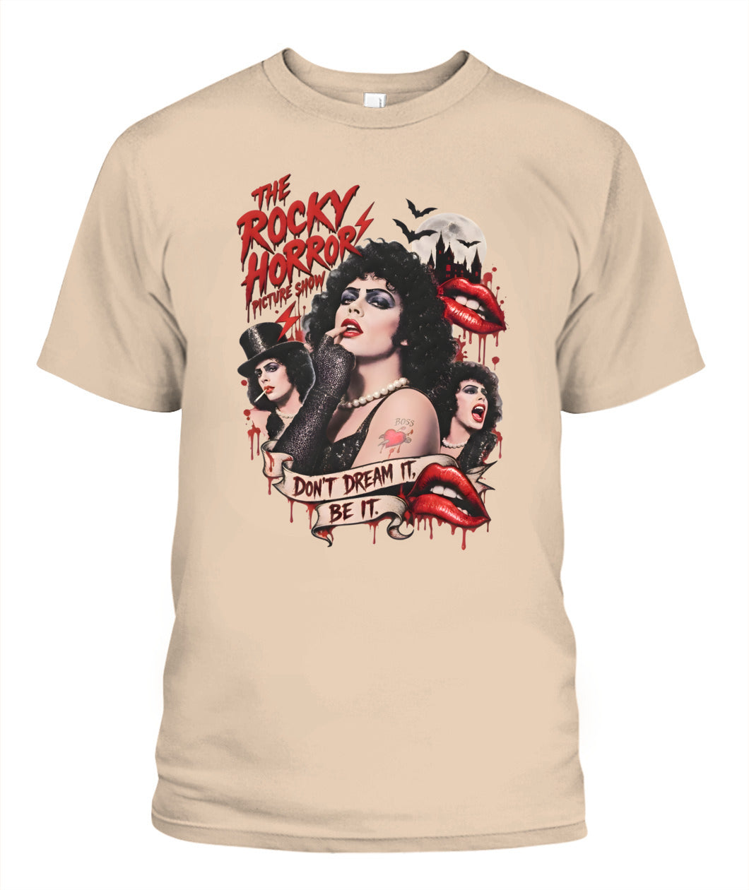Tim Curry The Rocky Horror Shirt Unisex T-Shirt Ivory