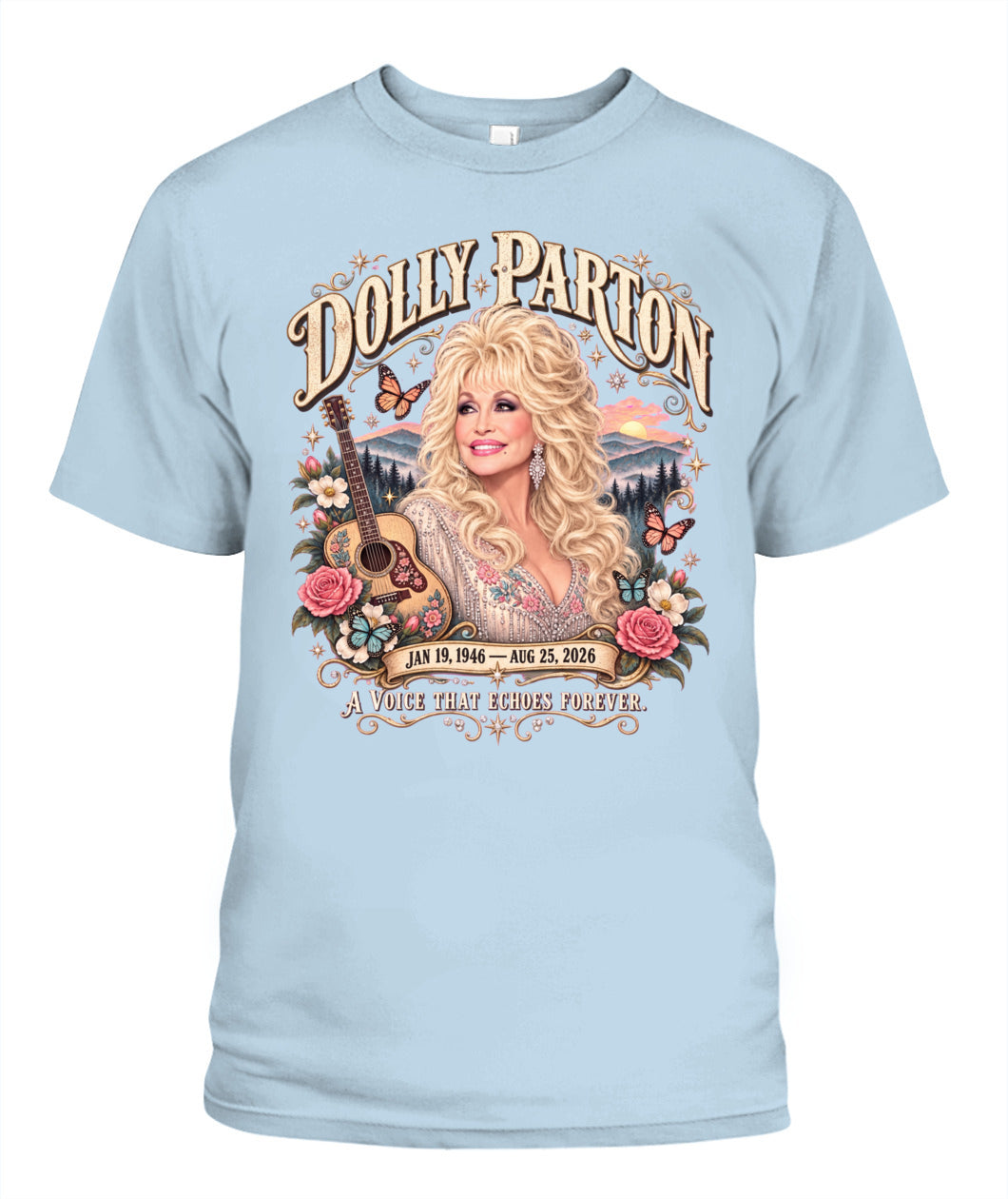 Dolly - Echoes Forever Shirt Unisex T-Shirt Chambray