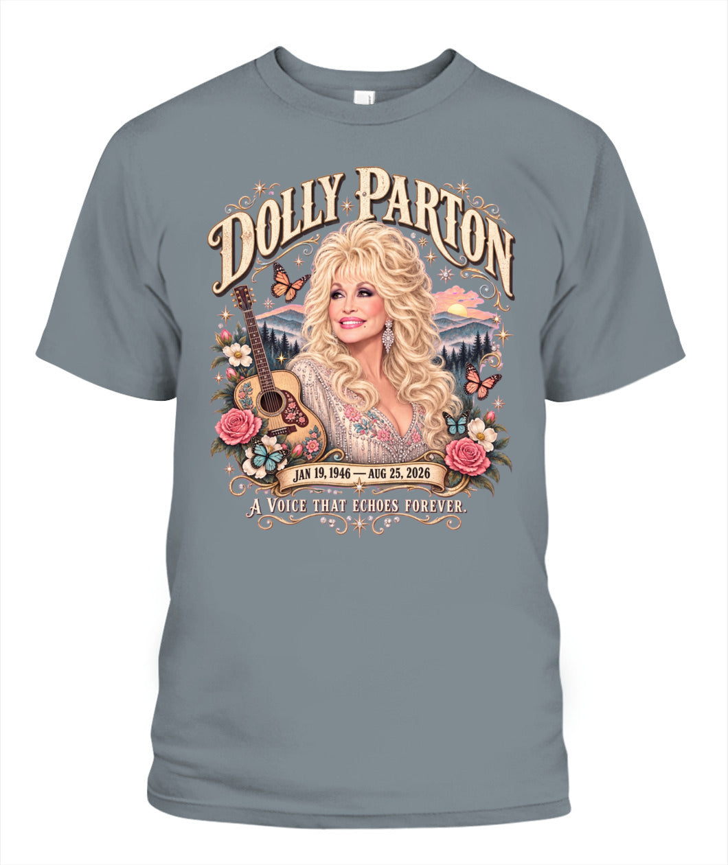 Dolly - Echoes Forever Shirt Unisex T-Shirt Granite