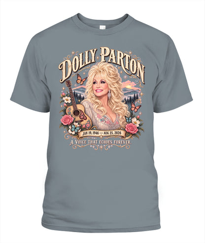 Dolly - Echoes Forever Shirt Unisex T-Shirt Granite