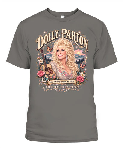 Dolly - Echoes Forever Shirt Unisex T-Shirt Grey