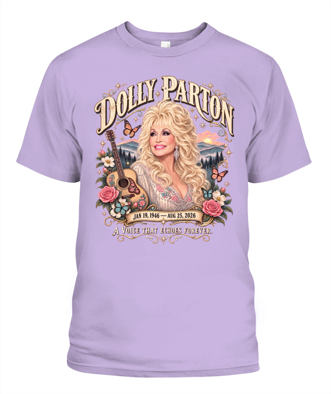 Dolly - Echoes Forever Shirt Unisex T-Shirt Orchid