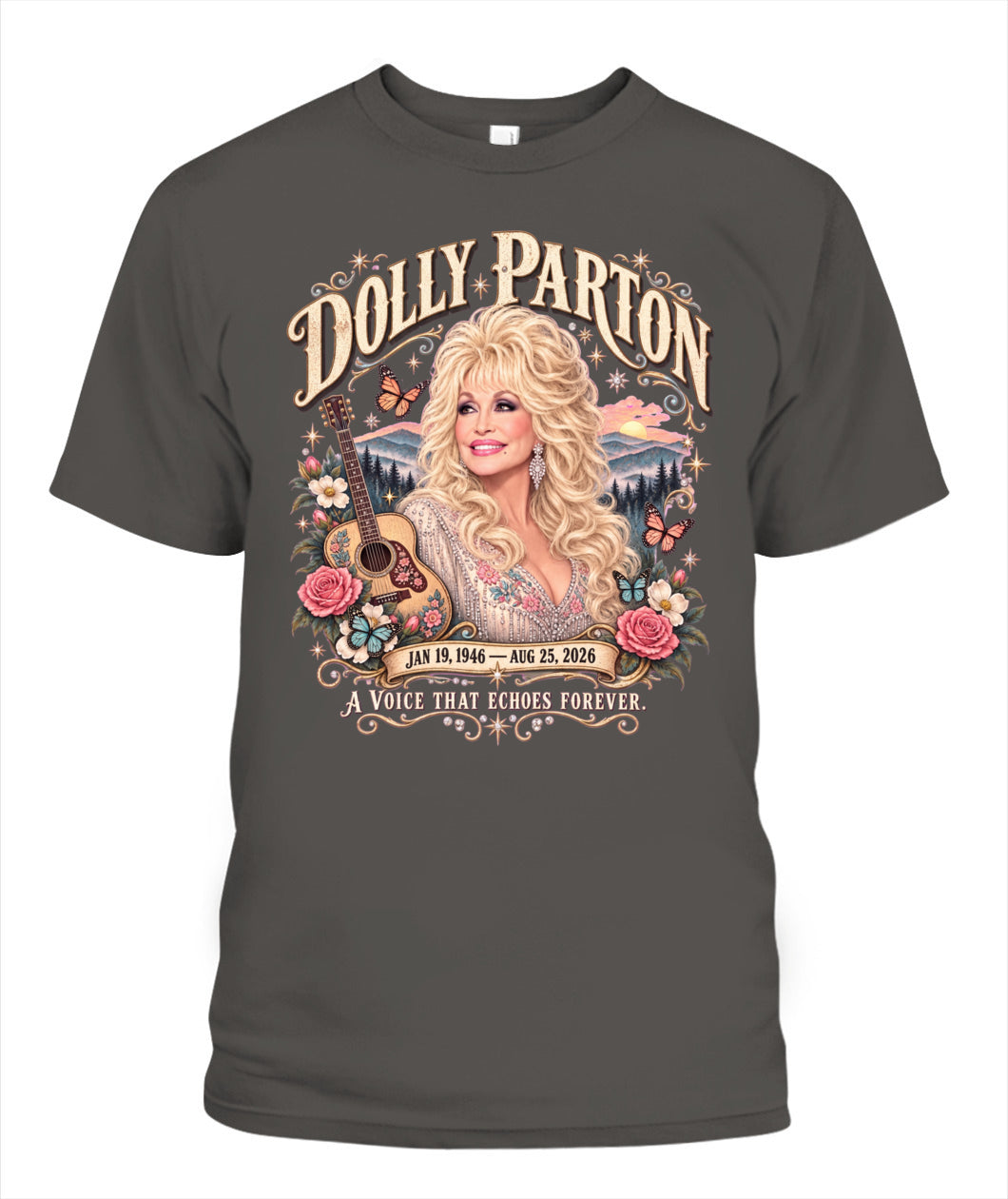 Dolly - Echoes Forever Shirt Unisex T-Shirt Pepper