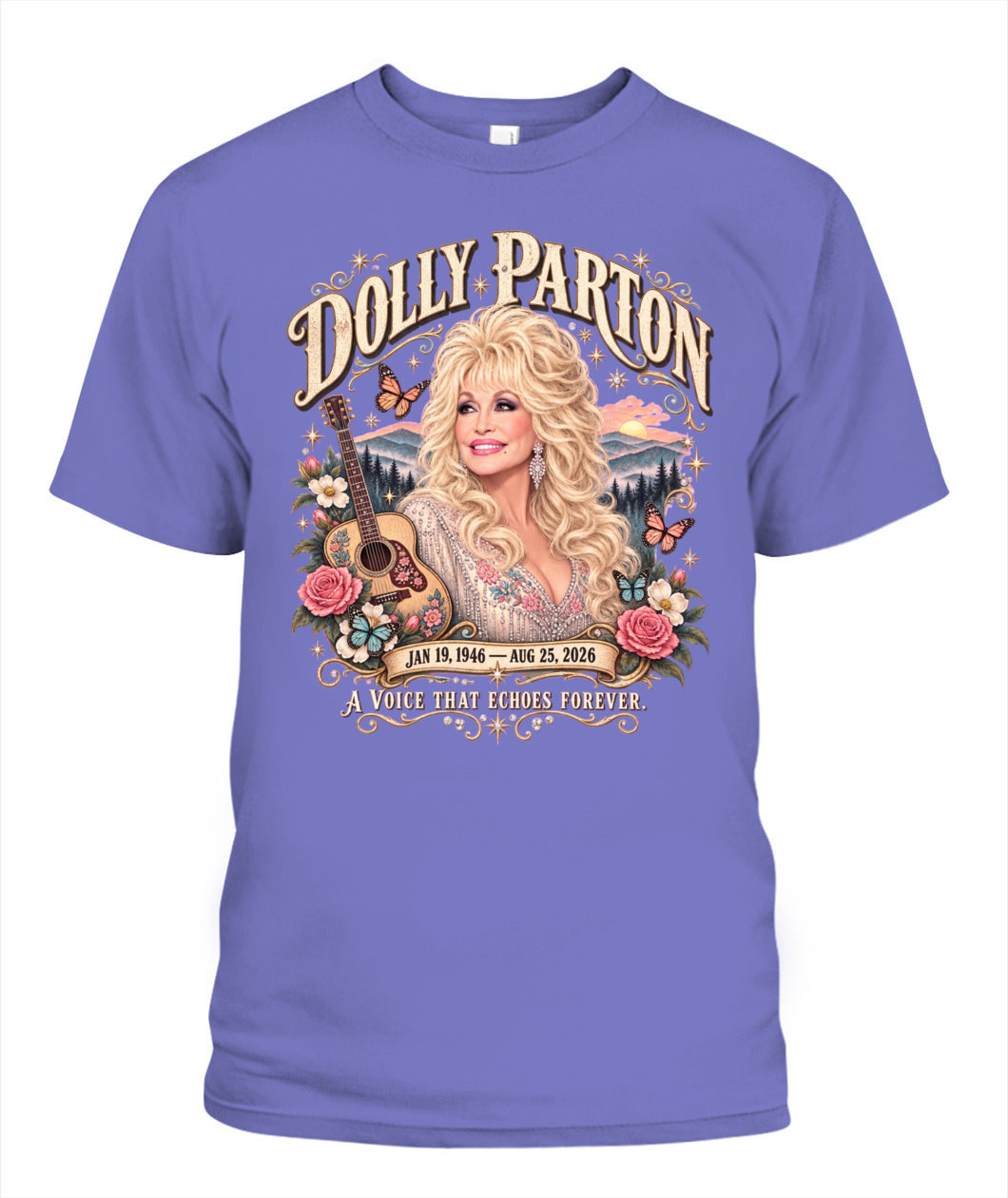 Dolly - Echoes Forever Shirt Unisex T-Shirt Violet