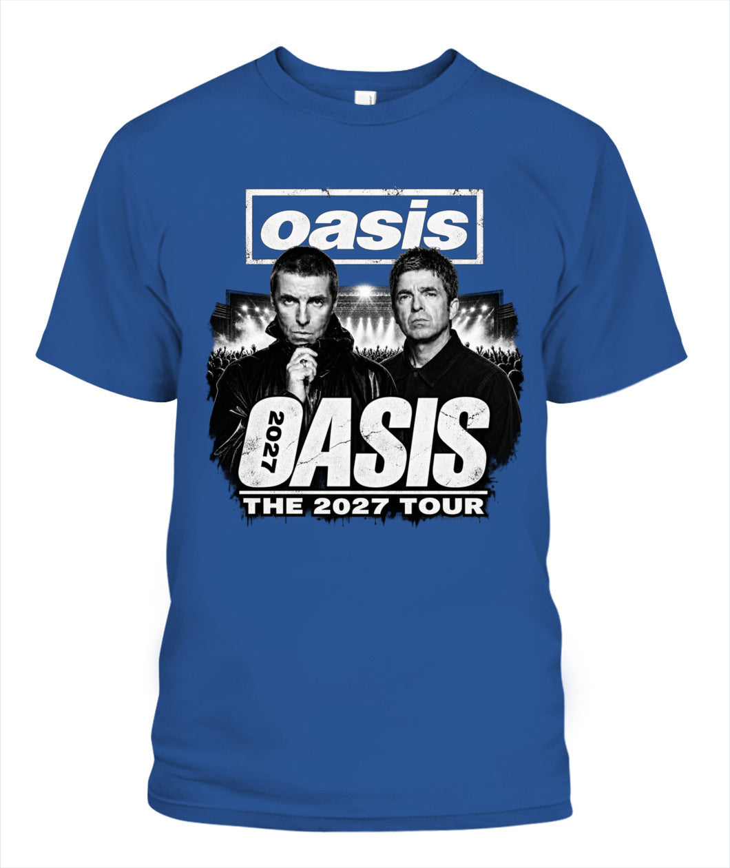 Oasis Band 2027 Tour Shirt Unisex T-Shirt Royal
