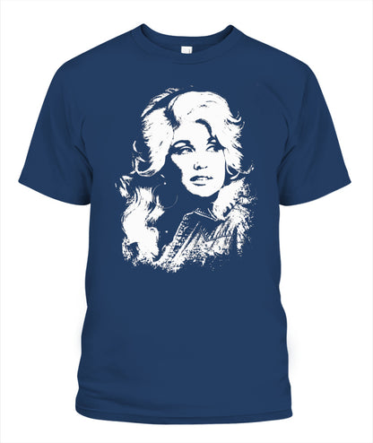 Vintage Dolly Shirt Unisex T-Shirt Midnight