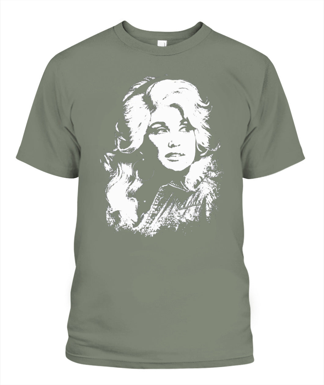 Vintage Dolly Shirt Unisex T-Shirt Moss