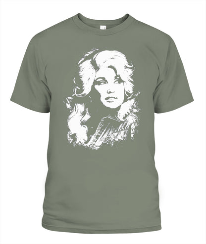 Vintage Dolly Shirt Unisex T-Shirt Moss