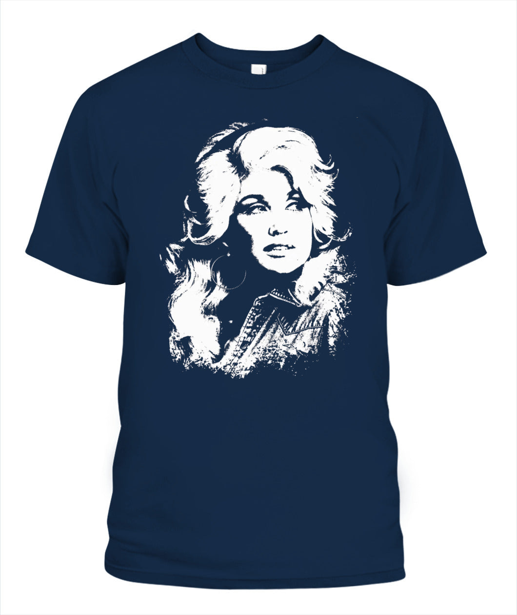 Vintage Dolly Shirt Unisex T-Shirt Navy