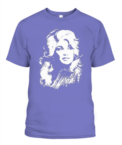 Vintage Dolly Shirt Unisex T-Shirt Violet