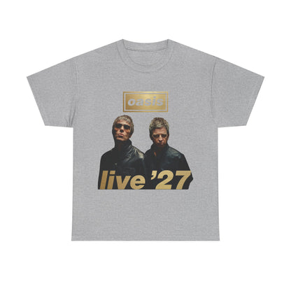 Oasis Live 27 Tour Dates Shirt T-Shirt