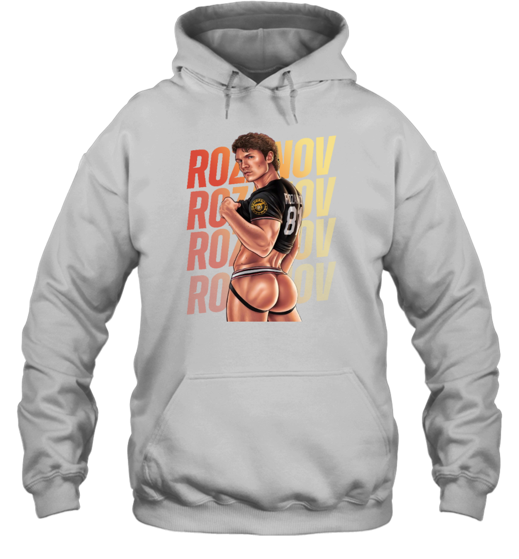 WarningPrint Gay Ilya Rozanov Tee Hoodie Black Apparel