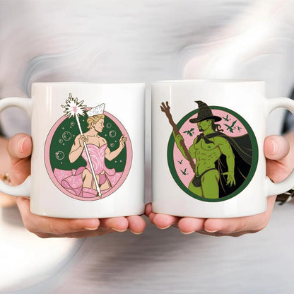 WarningPrint Gay Wicked Mug