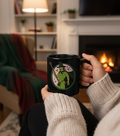 WarningPrint Gay Wicked Mug