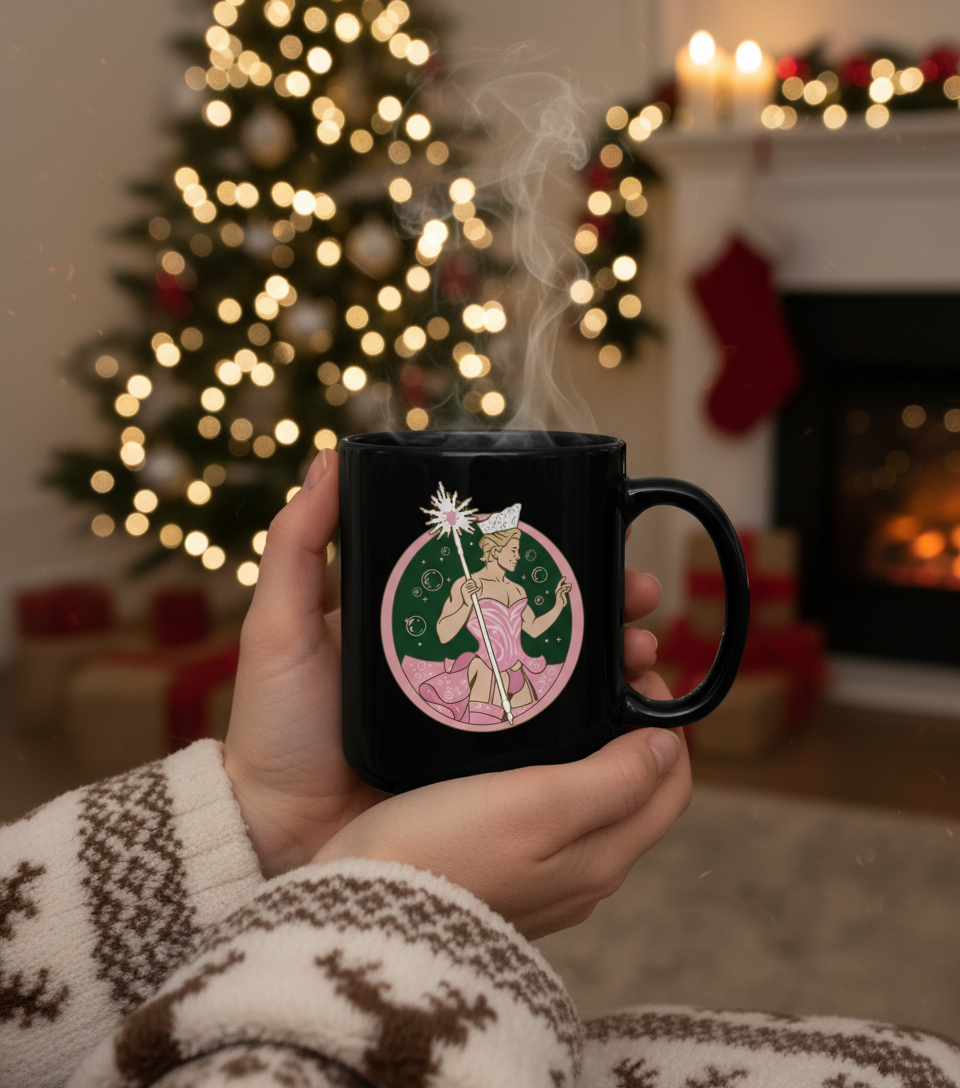 WarningPrint Gay Wicked Mug