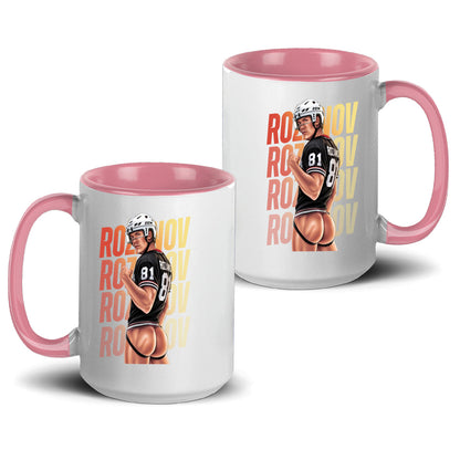WarningPrint Gay Hockey Captain Mug Mug