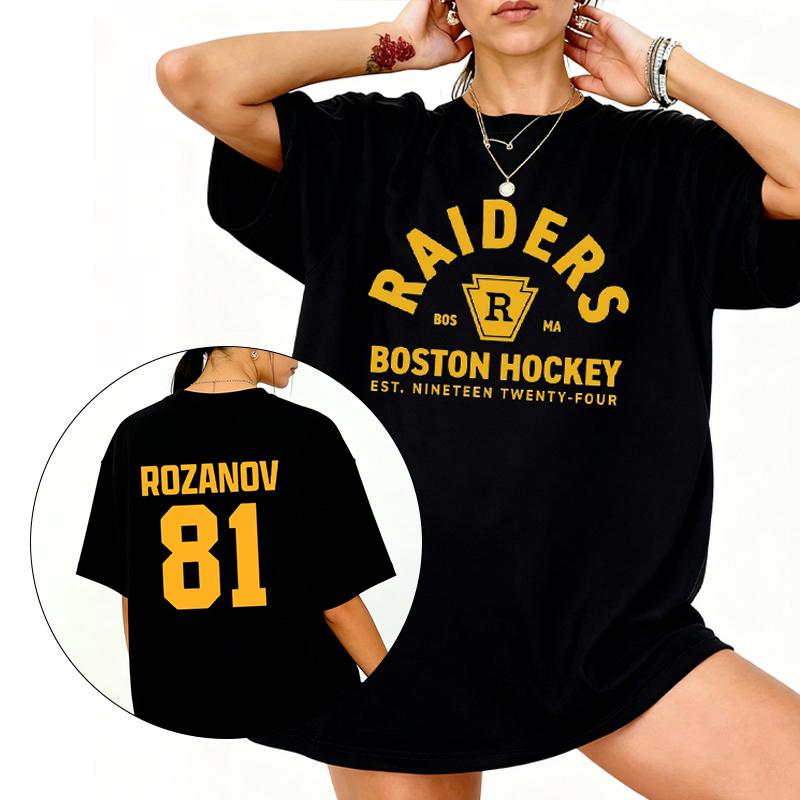 WarningPrint Heated Boston Hockey Rozanov Apparel