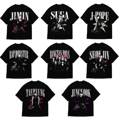 BurgerPrints Bangtan Members Signature Apparel