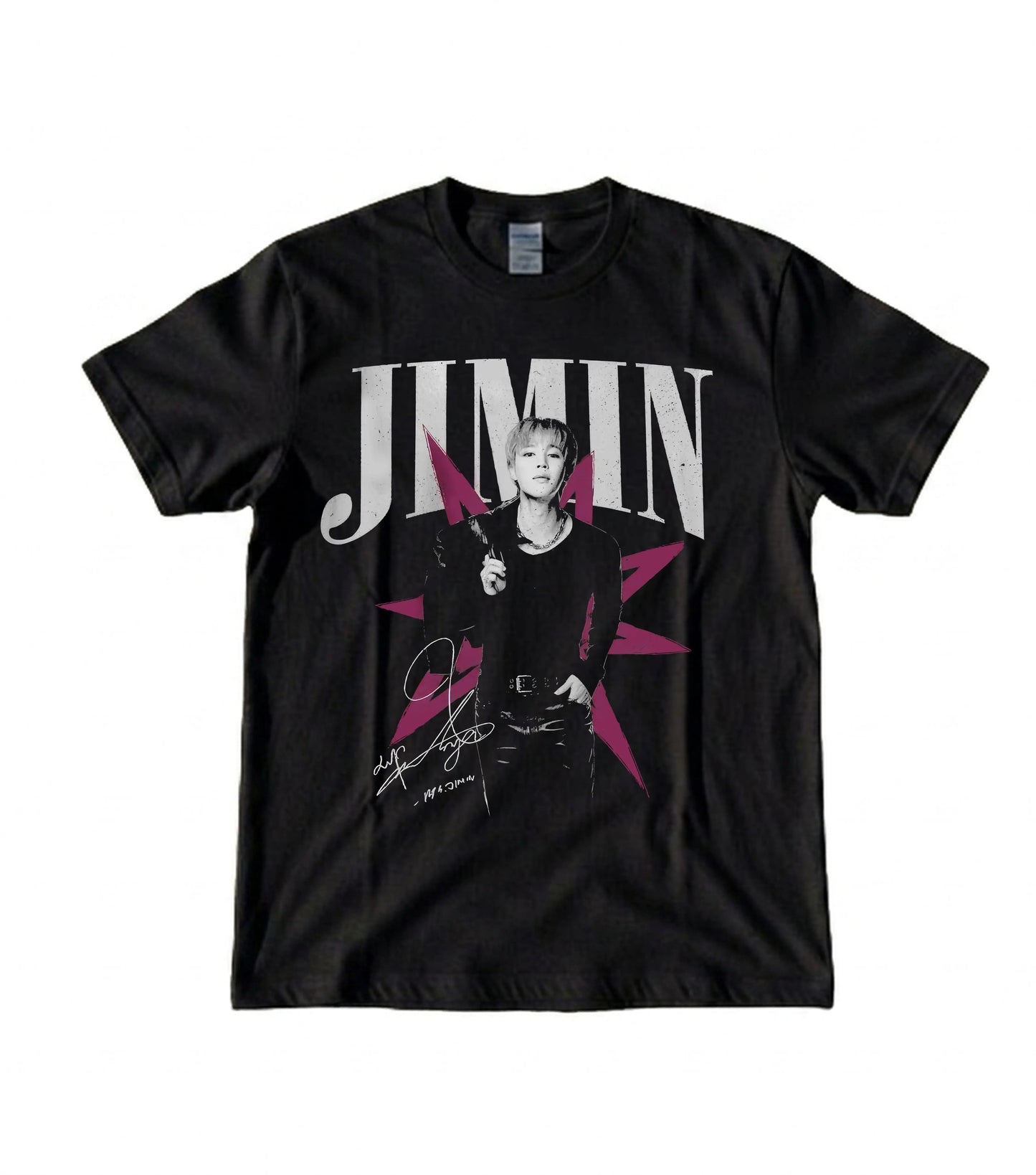BurgerPrints Bangtan Members Signature Jimin Apparel