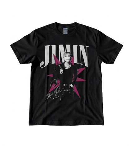 BurgerPrints Bangtan Members Signature Jimin Apparel