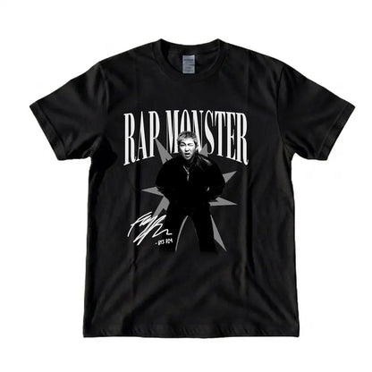 BurgerPrints Bangtan Members Signature Rap Monster Apparel
