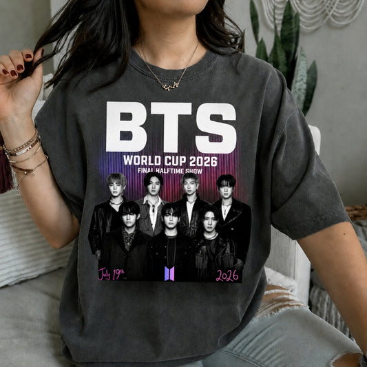 BurgerPrints BTS World Cup Halftime Show Apparel
