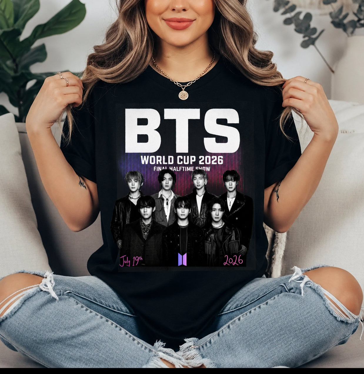 BurgerPrints BTS World Cup Halftime Show Apparel
