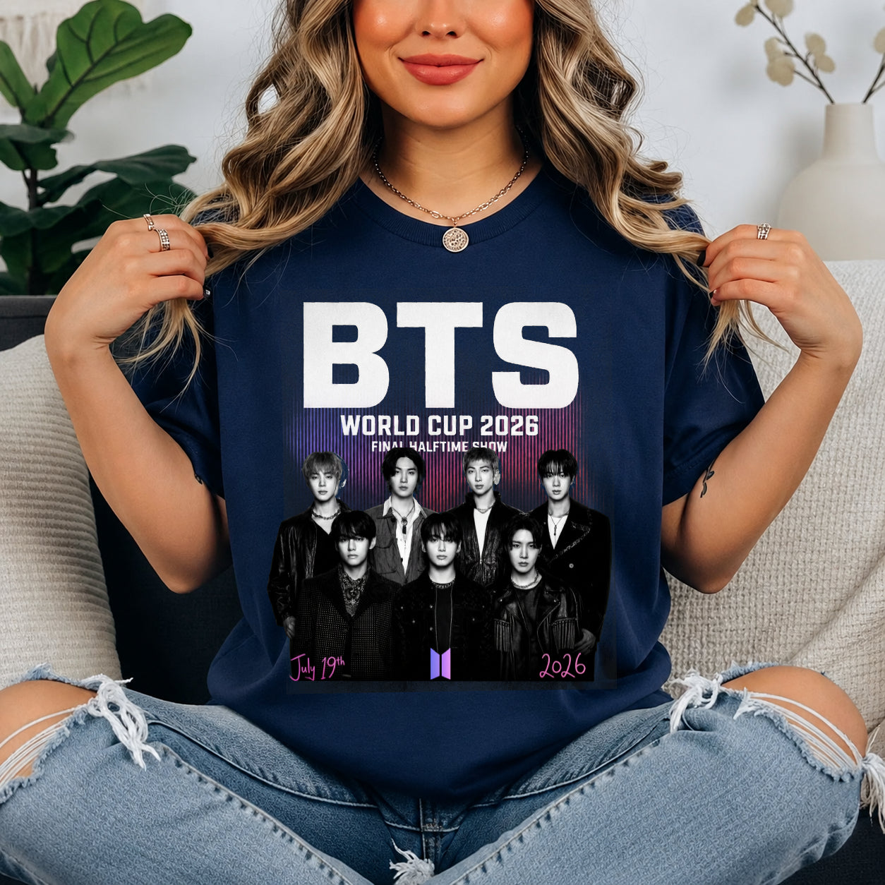 BurgerPrints BTS World Cup Halftime Show Apparel