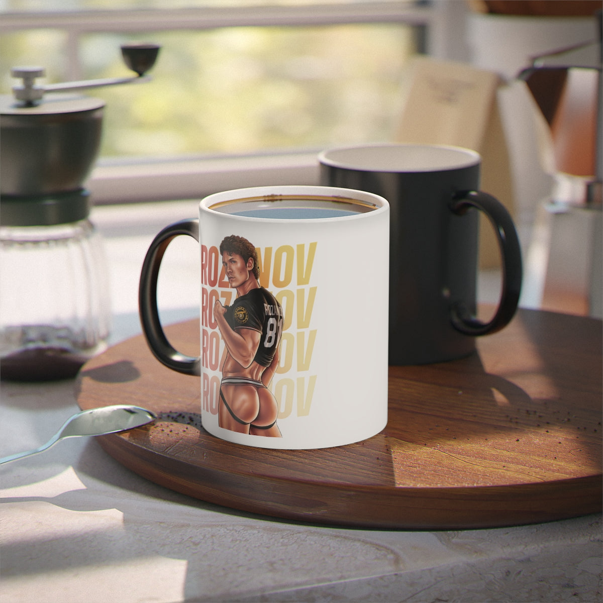 Printify Heated Rivalry Magic Mug Rozanov 11Oz Mug