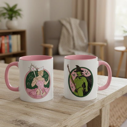 WarningPrint Gay Wicked Mug Accent Mug 11oz