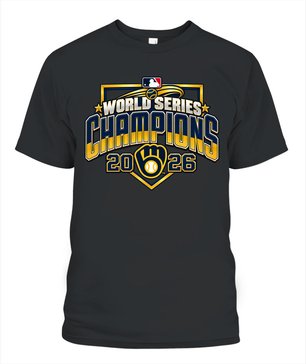 World Series Champions Brewers Shirt Unisex T-Shirt Black
