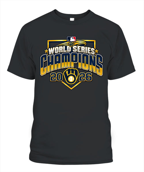 World Series Champions Brewers Shirt Unisex T-Shirt Black